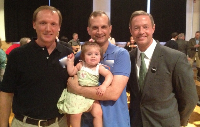 Mike, 'lil q, me and Governor O'Malley